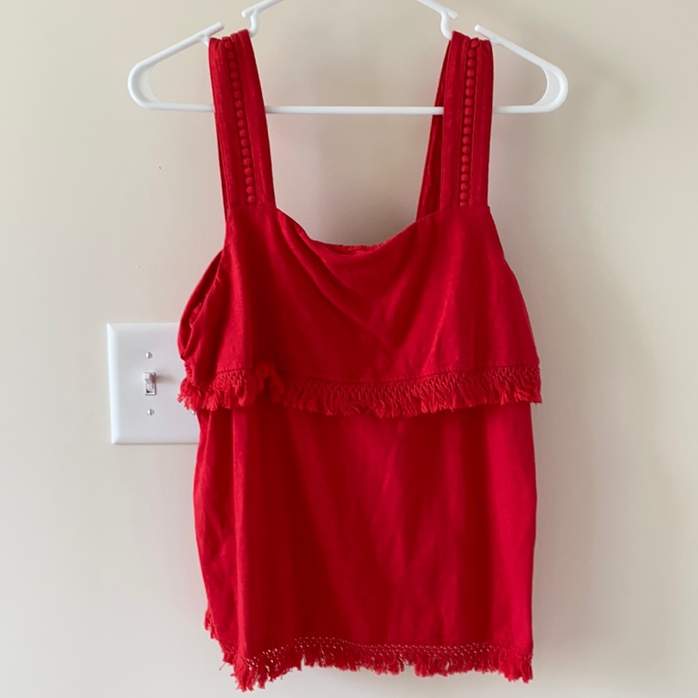 J. Crew Red Tank